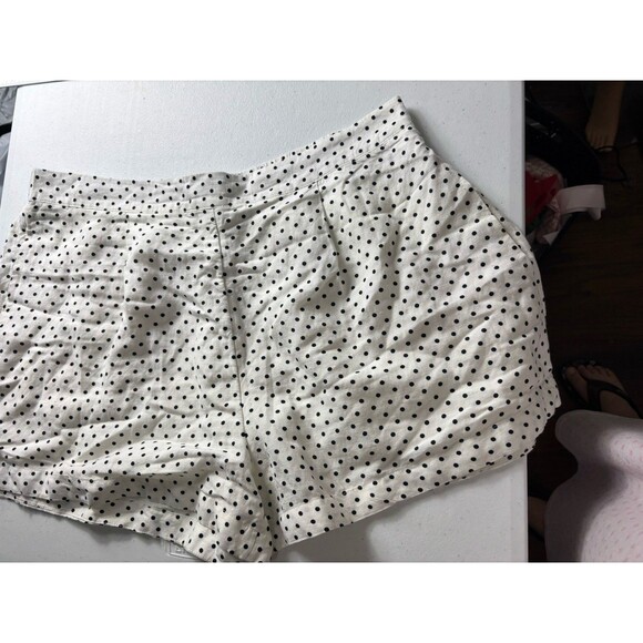 Kate Spade New York Target Mini Polka Dot Linen Shorts - Women's Size XL - Picture 10 of 10